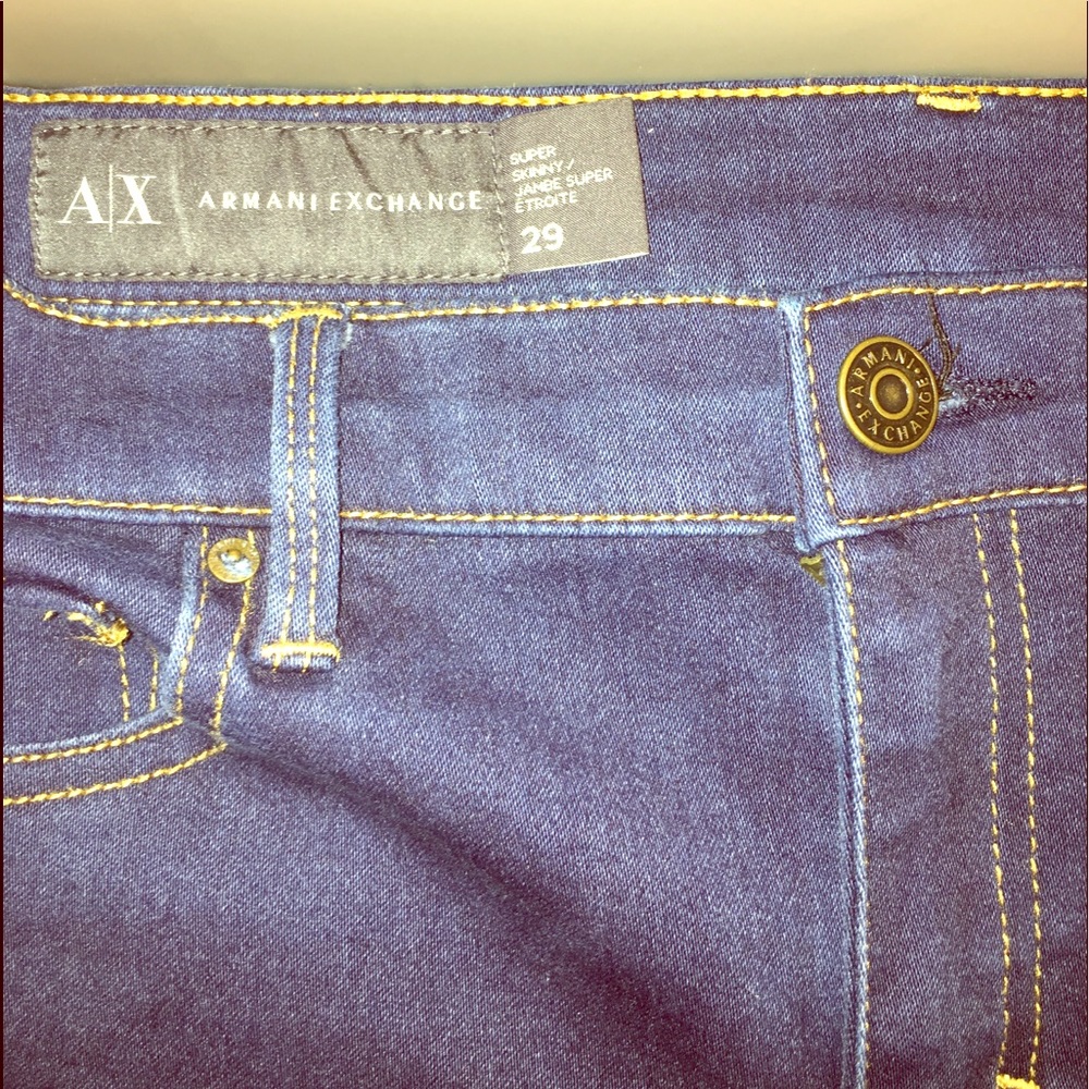 SOLD-Armani Exchange Skinng Jeans